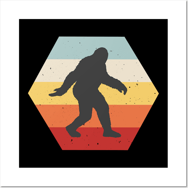 Funny Bigfoot and Sasquatch T Shirts Wall Art by DHdesignerPublic